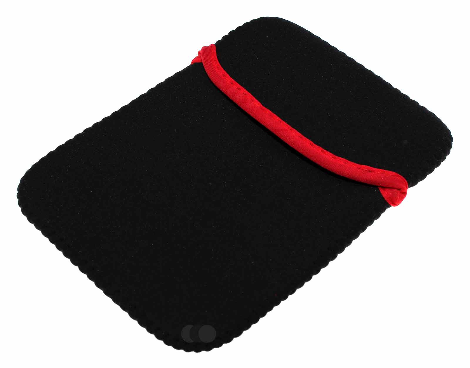 Tasche, Cover, Hülle aus Neopren für Tablets, Notebooks oder Netbooks bis 6" in Farbe schwarz