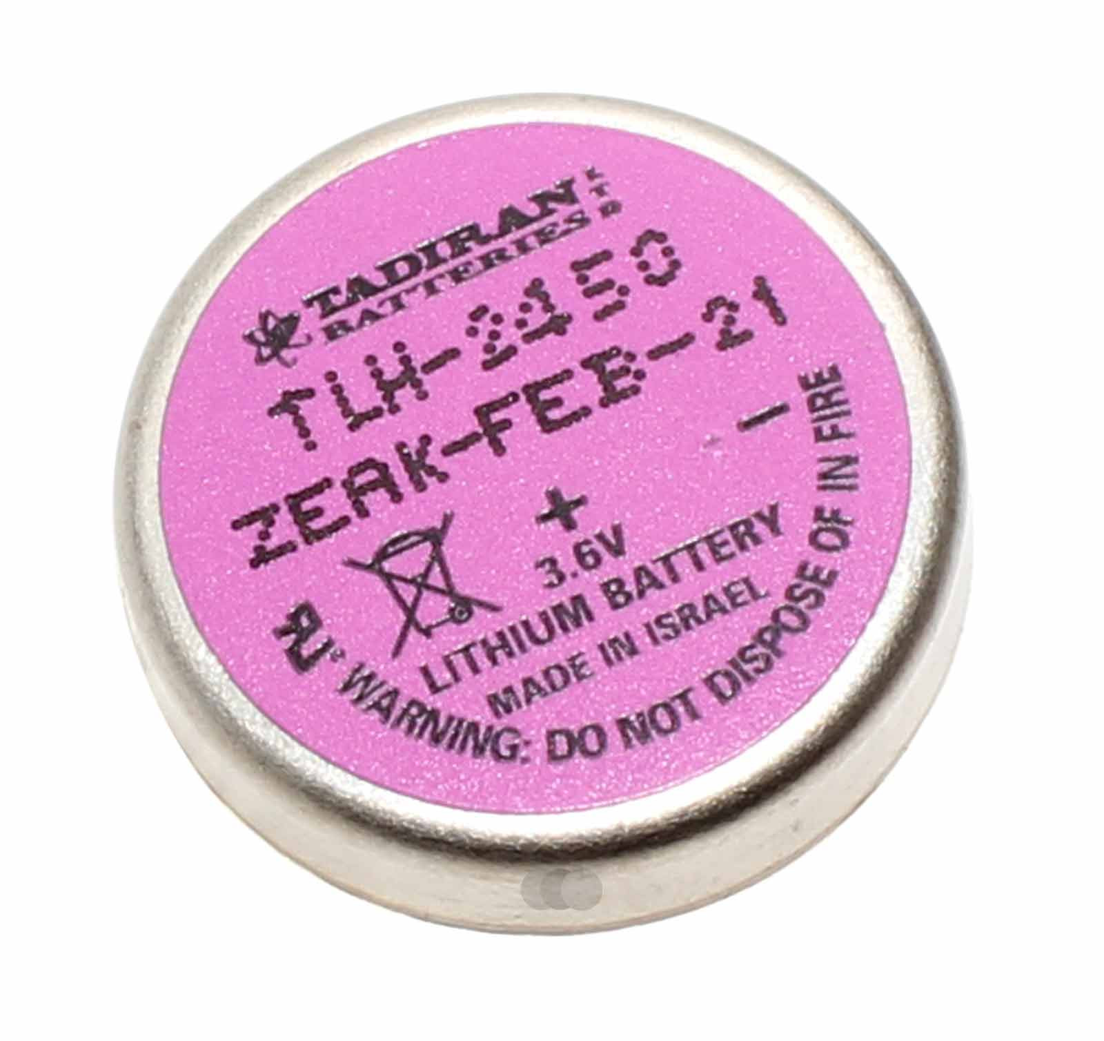 Tadiran TLH-2450 Spezial-Batterie Lithium (Li-SOCl2), 1/10 C, 2 Pins, 3,6V, 550mAh
