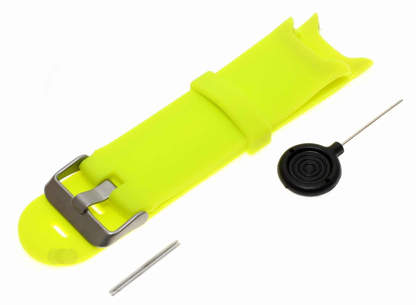 Alternatives Ersatz Uhren Armband (Watch band) für Garmin Approach S3 GPS Smartwatch, Fitnesstracker in der Farbe gelb