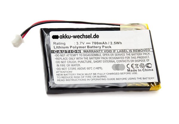 Akku passend für Valeo Speed Visio Nomad - GPS Head-up-Display