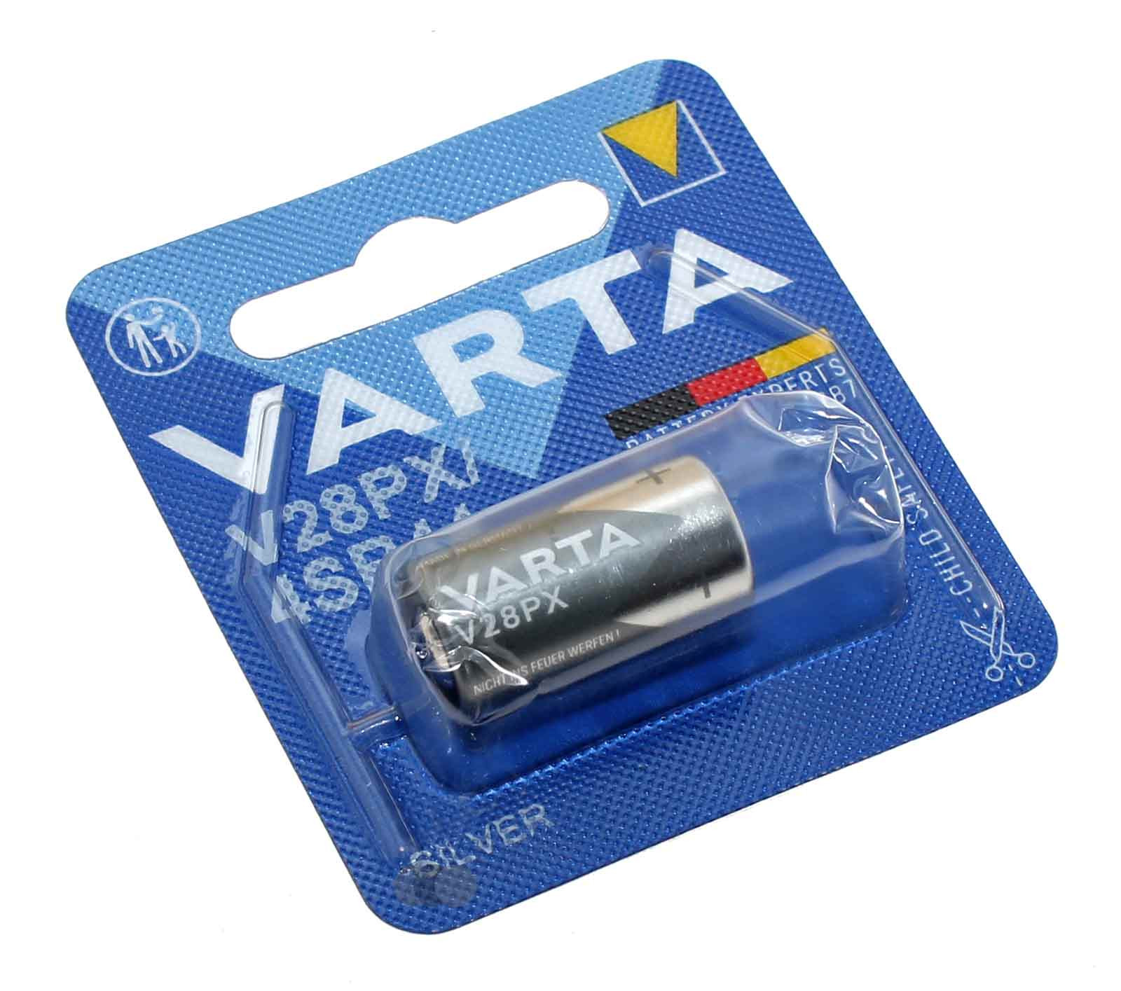 Varta V28PX / 4SR44 Silberoxid Spezial Batterie, PX28A, V28GA, 4034, GP476A, 6,2V, 145mAh