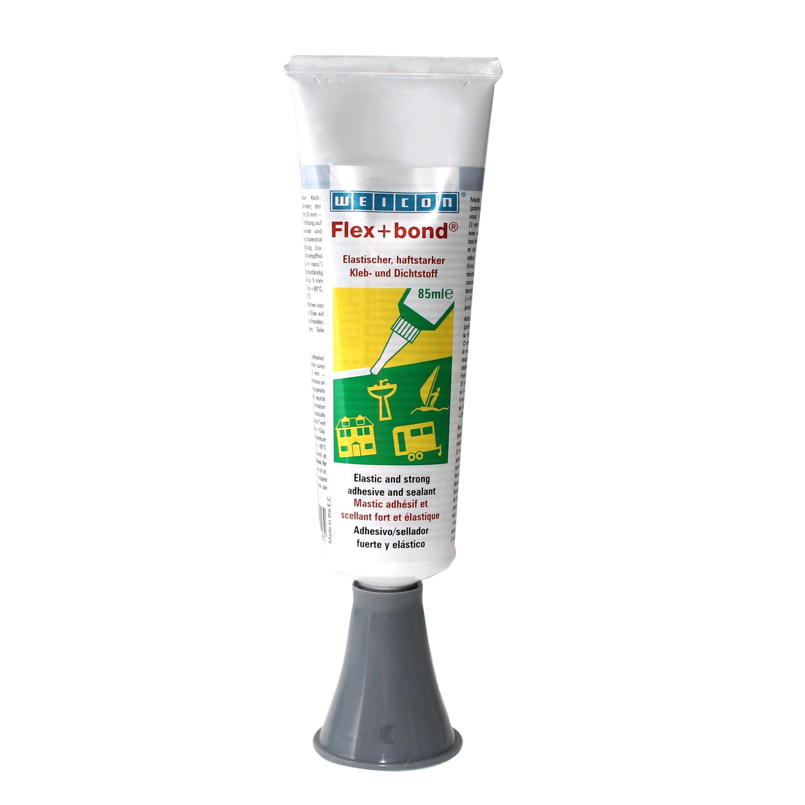 Weicon Flex + bond Farbe Grau / RAL 7000 85ml Tube