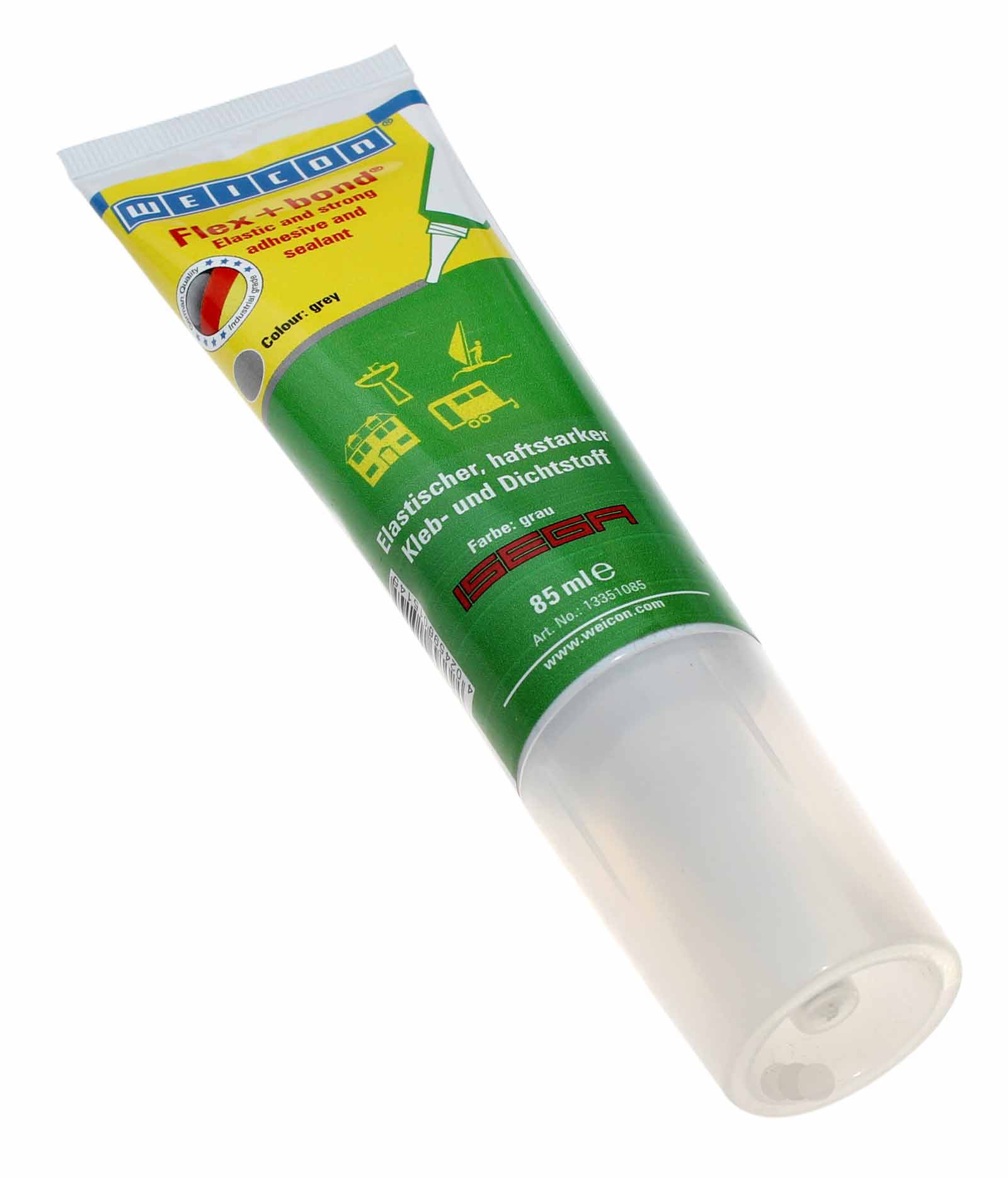 Weicon Flex + bond - Farbe Grau RAL 7000 in der 85ml Tube