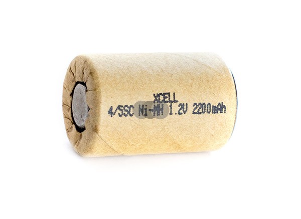 XCell 4/5 Sub-C Ni-MH Akku 1,2V / 2200mAh Pappmantel