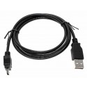 1,2m Datenkabel Ladekabel USB Typ-A auf Mini USB | z.B. für GoPro Sony Nokia Motorola