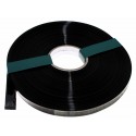 1 Meter Hart PVC Schrumpfschlauch | 20mm Flachmass 0,1mm Wandstärke | schwarz