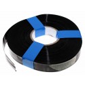 1 Meter Hart PVC Schrumpfschlauch | 32mm Flachmass 0,08mm Wandstärke | schwarz