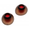 1 Paar Philips Ohrpolster Ohrstöpsel für SHE9000 In-Ear-Kopfhörer | Grösse L grau | 996510041635