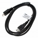1m Datenkabel Ladekabel USB Type C (USB-C) Stecker auf Micro-USB 2.0 Stecker | Handy Tablet Laptop