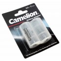 2er Pack Camelion Batterie Adapter | Mignon AA auf Baby C für Akkus und Batterien 