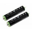 2x Akku für Braun CruZer 1 2 3 4 5 6 Type 5730 5732 5733 5734 | ersetzt 67030922 | 1,2V 1000mAh