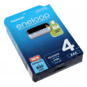 4er Pack Panasonic eneloop AAA HR03 Micro NiMH Akku | 1,2V 800mAh