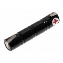4x 1/3 AA NiMh Akku mit U-Lötfahnen | 4,8V 250mAh