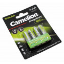 4x Camelion Always Ready Ni-MH Akkus AAA Micro HR03 | 1,2V 600mAh | Solar Garten Telefon 