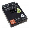 4x Panasonic eneloop Pro AA Mignon HR06 NiMH Akku | 1,2V 2500mAh | BK-3HCDE/4BE