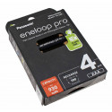 4x Panasonic eneloop pro AAA HR03 Micro NiMH Akku | BK-4HCDE/4BE | 1,2V 930mAh