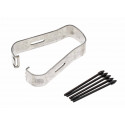 5er Set Ersatzspitzen Schwarz mit Zange für Samsung S-Pen Galaxy Note S21 S22 S24 Ultra Tab S6 S7 S8