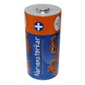 [11,09€/100g] 90g Heidel Nervenstärker in Batterie-Form Knusperpralinen mit Vollmilchschokolade | Schokoreis und Cornflakes | Metalldose Akku-Form