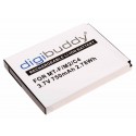Akku für AVM FRITZ!Fon MT-F M2 C4 C5 DECT Telefon | ersetzt 312BAT006 | 3,7V 750mAh