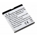 Akku für Bea-Fon SL470 SL570 SL670 SL670A Nokia C7 N85 N86 T7 X7 Handy | ersetzt BL-5K | 3,7V 1000mAh