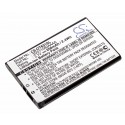 3,7V Akku für Alcatel One Touch 160 E265 E805A u.a. und Tchibo Handy Mobiltelefon | 650mAh | ersetzt 3DS10241AAAA 3DS10744AAAA u.a.
