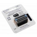 Alternative Braun 52B 52S Kassette für Series 5 Rasierer | Scherkopf Scherfolie Klingenblock Kombipack | schwarz