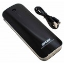 Arcas V206 Powerbank externer Akku mit Taschenlampenfunktion | USB + Micro-USB | 13000mAh 