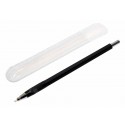 Bernstein 2-168 Glashaar Kontaktreiniger Glasfaserpinsel Ø 2mm mit Etui | Glasfaserstift