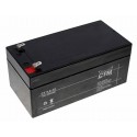 CTM CT3.4-12 Blei Gel Akku AGM | VdS | 4,8mm Faston Anschluss | 12V 3400mAh