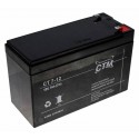 CTM CT7-12 Blei Gel Akku AGM | VdS | 4,8mm Faston Anschluss | 12V 7000mAh