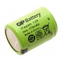 1,2V GP17AAAH Spezial-Akku 1/3 AAA Flat-Top NiMH | 170 mAh | GP-17AAAH