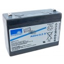 4 Volt Blei Akku u.a. für Mata Halo 4 Handscheinwerfer | Electronic Eisemann HSE 10 Bosch mit 3,5 Ah Pb | A504