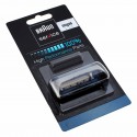 Original Braun Scherfolie Scherblatt für cruZer Series 2000 Rasierer | silber | 67091055 