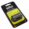 Original Braun Series 3 Cassette 21B | Scherkopf Scherfolie Klingenblock Kombipack | schwarz | 90822932