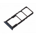Original Samsung Galaxy M32 (SM-M325F) Sim + MicroSD Kartenhalter schwarz | GH98-46835A
