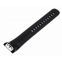 Original Samsung Gear Fit 2 Pro (SM-R365) Uhrenarmband Gr. L schwarz | GH98-41539A | Verstellgurt Lochriemen