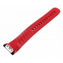 Original Samsung Gear Fit 2 Pro (SM-R365) Uhrenarmband Gr. L schwarz / rot | GH98-41595A | Verstellgurt Lochriemen