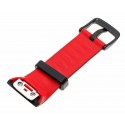 Original Samsung Gear Fit 2 Pro SM-R365 Uhrenarmband Schnalle Verschlussriemen Gr. S | schwarz / rot | GH98-41596A