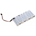 Panasonic eneloop Akkupack mit Graupner/JR Stecker Sender | 8er Reihe F1x8 Ni-MH | 9,6V 2000mAh