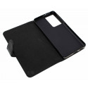 EOL - Schutz Hülle Tasche Cover Bookstyle für Samsung Galaxy S21 Ultra 5G | schwarz | Kunstleder