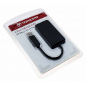 Transcend HUB2 4-Port USB 3.0 HUB schwarz | TS-HUB2K