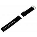 Uhrenarmband für Fitbit Blaze Fitnesstracker | silikon schwarz | Gr. L