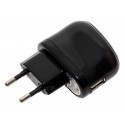 USB Ladeadapter 2,1A Ladegerät Netzteil für Apple iPad iPhone Galaxy Tab S4 S5 | schwarz 