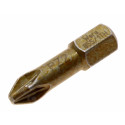 WERA 05056915001 PZ2 855/1TH Bit Kreuzschlitz Pozidriv 2 x 25mm Extra Hart | 1/4" C6,3mm Sechskant Halter