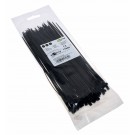 100 Stück Kabelbinder 200 x 2,5mm, wetterfestes Nylon, schwarz, Goobay 17069
