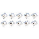 10x Varta V384 Knopfzelle Batterie Silberoxid für Uhren u.a., wie SR41, 384A, 1134SO, 1,55V, 37mAh