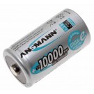 Ansmann NiMH Akku Batterie Mono D Typ 10000 mit 1,2 Volt und min. 9300mAh Kapazität