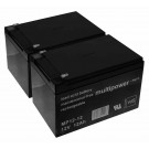 2 Ersatz Akkus für APC Back-UPS Back-UPS, Pro BP1000I, Smart-UPS 700, 1000, 1500 USV, ersetzt APC RBC6