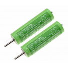 2x Akku für Panasonic ES6002, ES6003, ES-RT51, ES-RT81 u.a., ersetzt WES7038L2506 u.a., 1,2V, 2000mAh