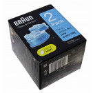 2x Braun Clean & Renew Reinigungskartusche CCR2 Lemon fresh, SmartCare, Clean & Charge